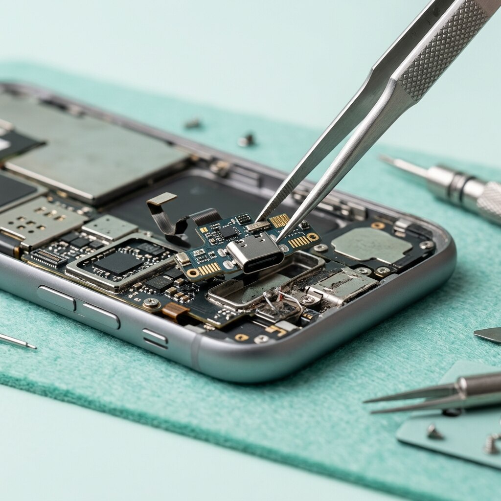 Ladebuchse Reparatur